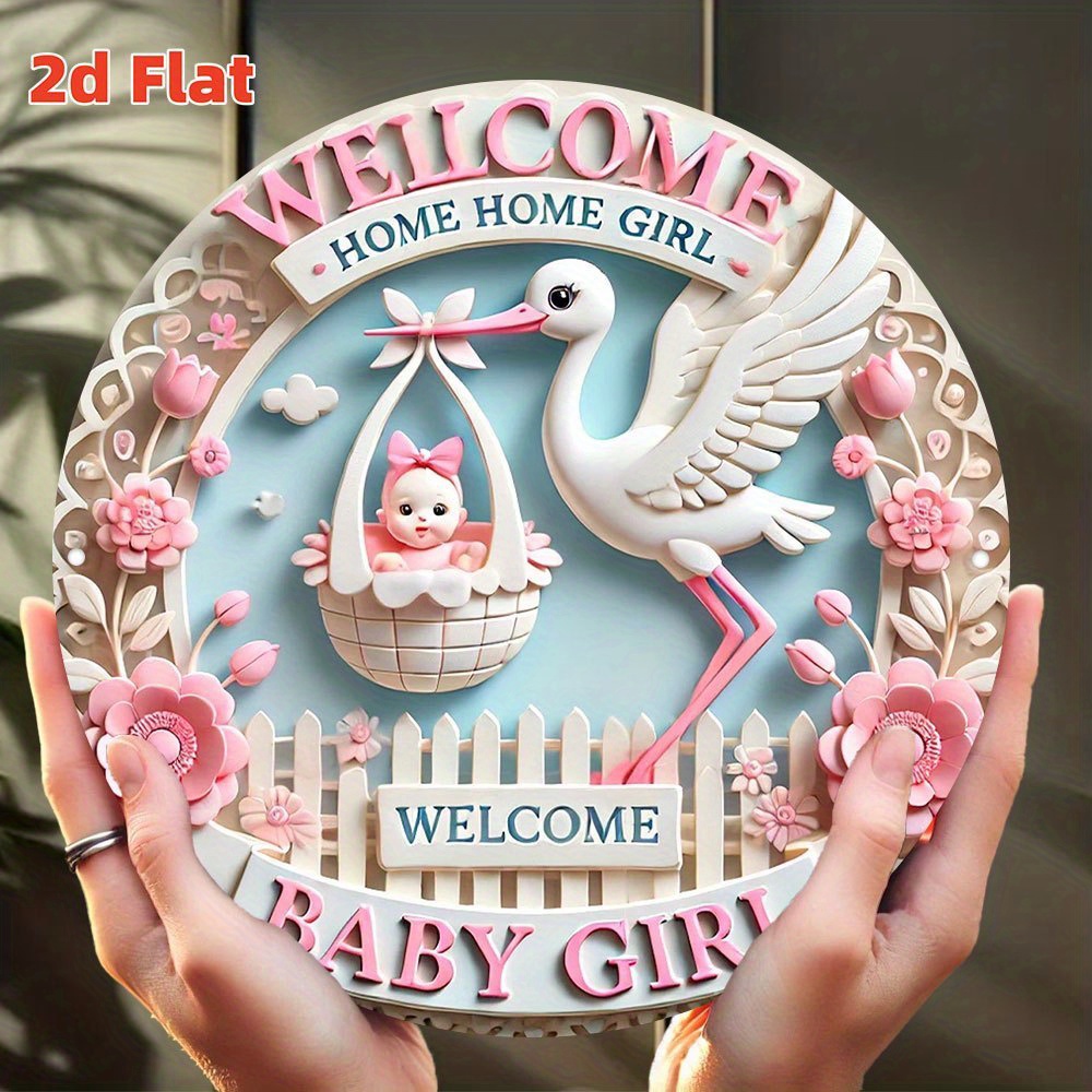 Interior Design Ideas - Welcome Home Circular Wall Art -