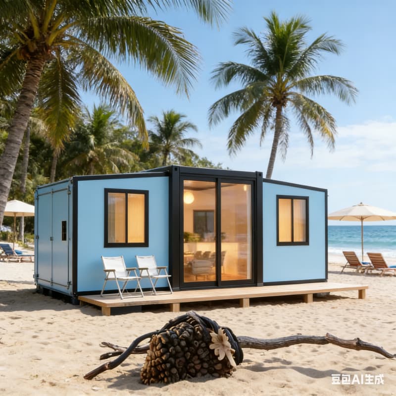 40ft Foldable Container House  - Interior Design Luxury House review and price