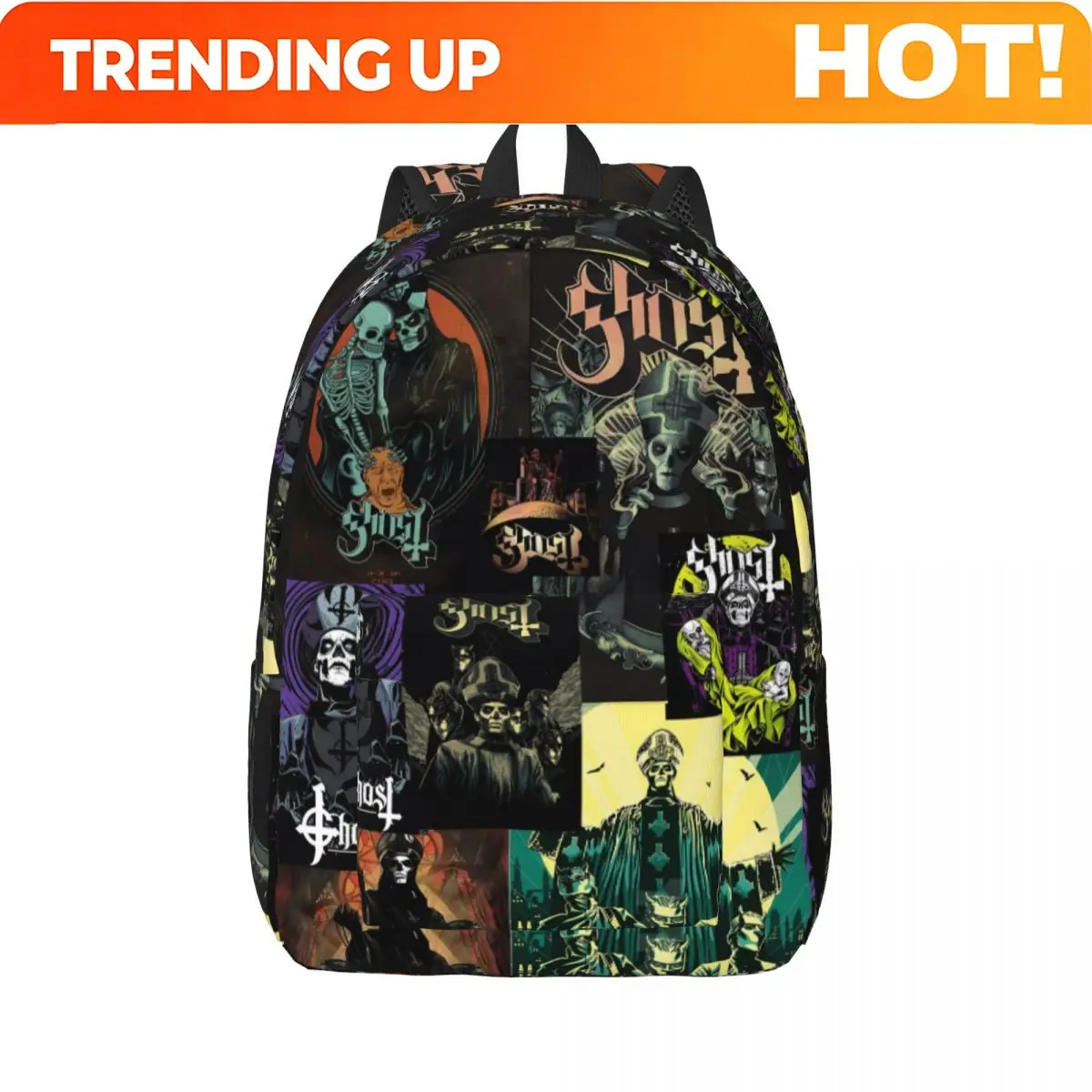 Custom Bag Ghost Band Backpack - Interior Design Xmas review and price