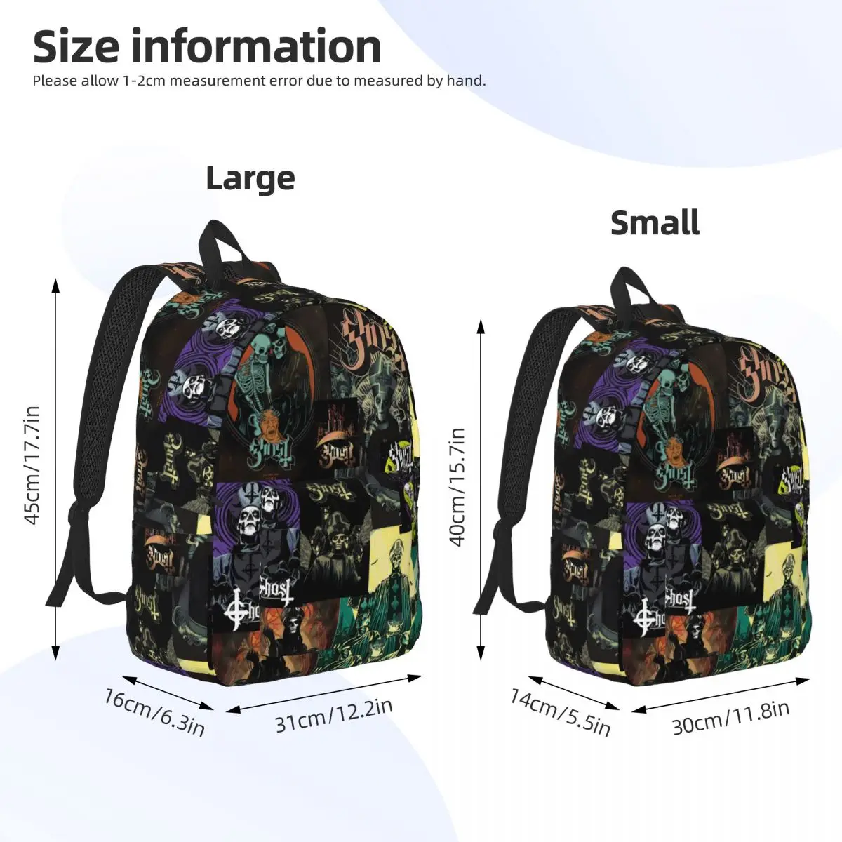 Custom Bag Ghost Band Backpack - Interior Design Xmas review and price