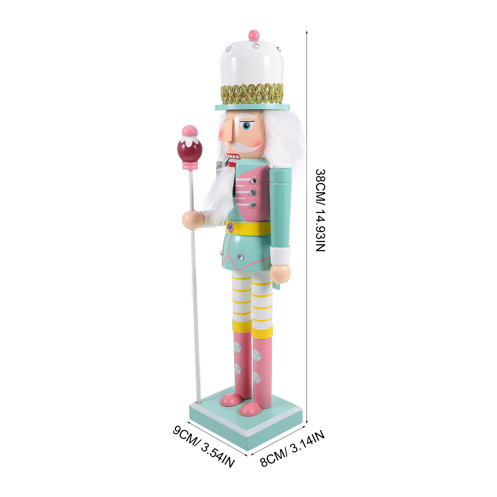 Wooden Nutcracker Ornament Chr - Interior Design Xmas review and price