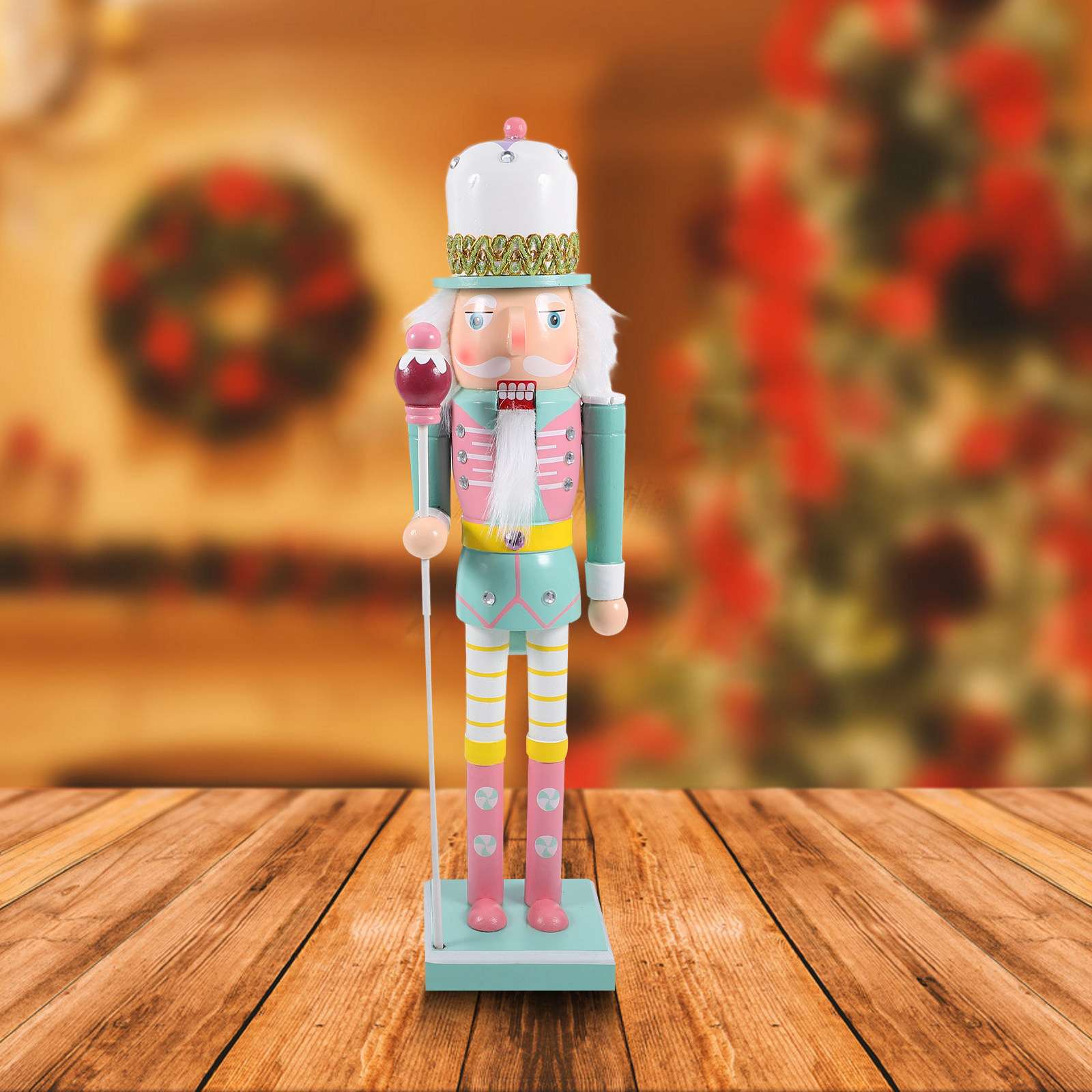 Wooden Nutcracker Ornament Chr - Interior Design Xmas review and price