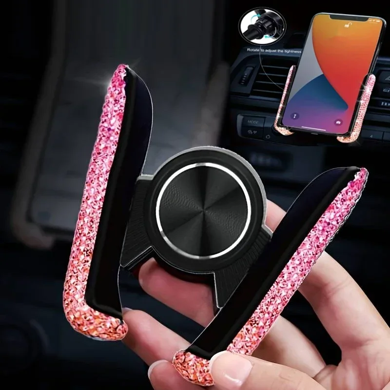 New Car Phone Holder Diamond C - Interior Design Texture review and price