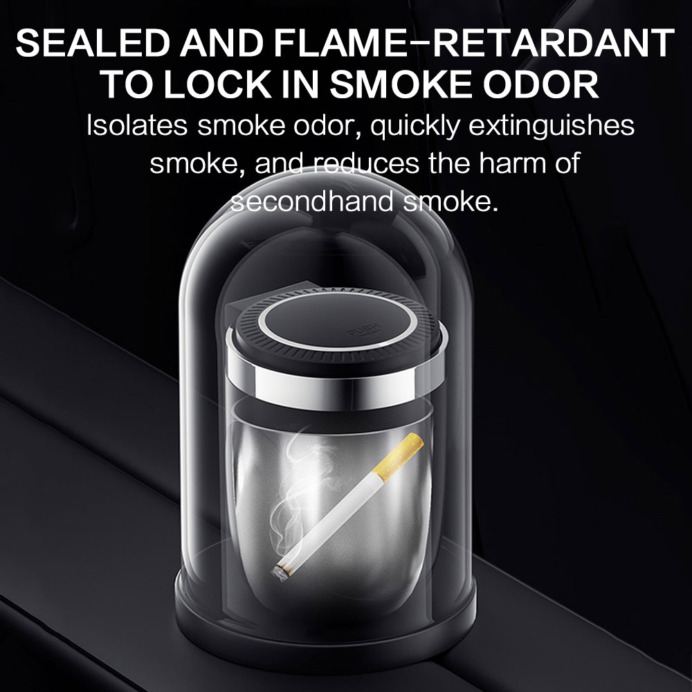 Car Ashtray With Led Light Smo - Interior Design Texture review and price