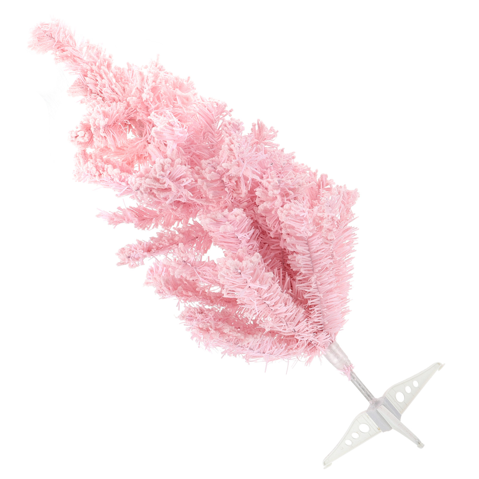 1Pcs Pink Flocking Christmas T - Interior Design Xmas review and price
