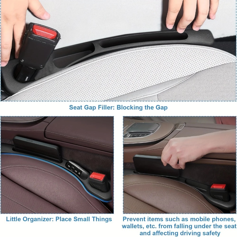 2Pcs Car Seat Gap Filler Organ - Interior Design Texture review and price