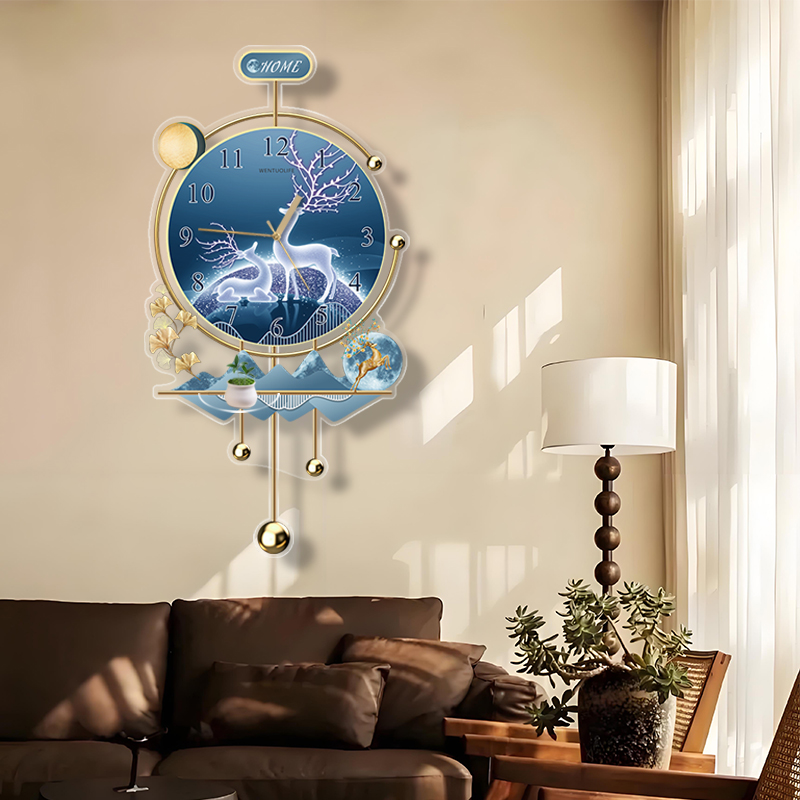 Sweep Movement Zen Wall Clock  - Interior Design Quiet Luxury review and price