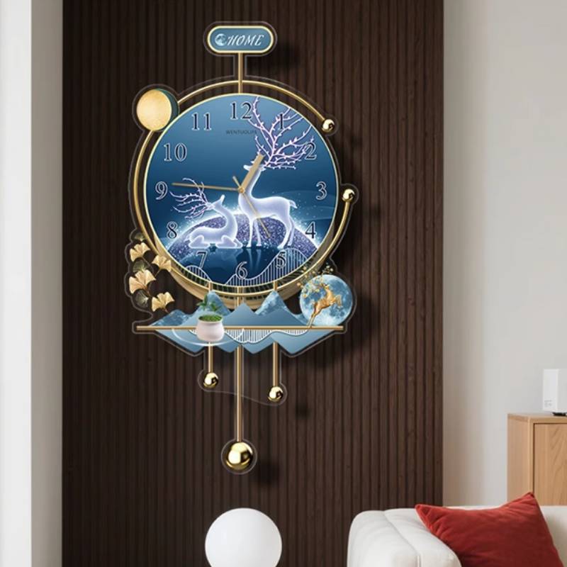 Sweep Movement Zen Wall Clock  - Interior Design Quiet Luxury review and price